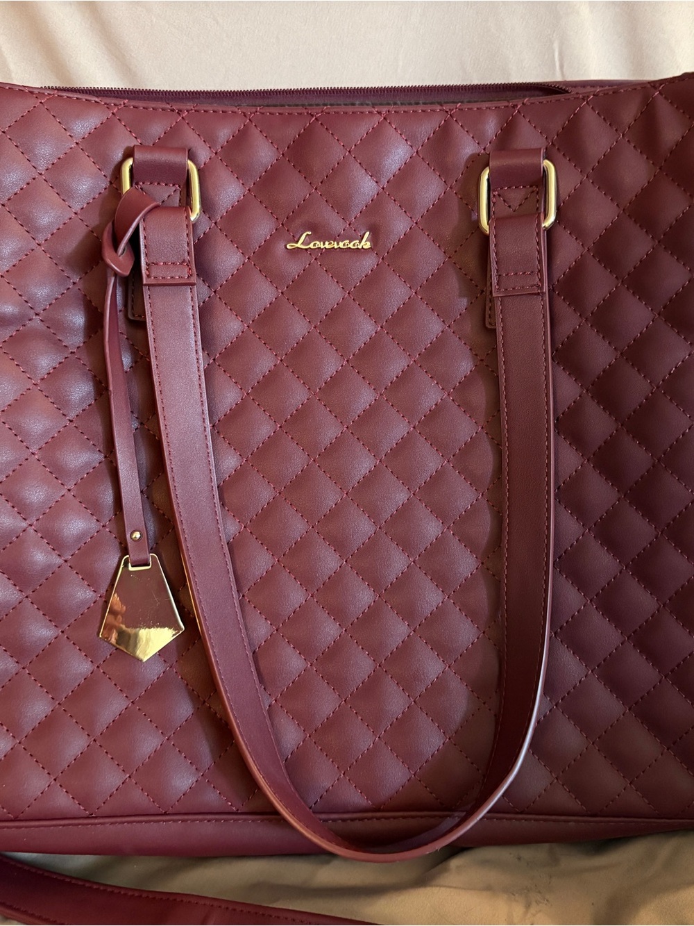 Lovelook laptop bag with insulated lunch compartment